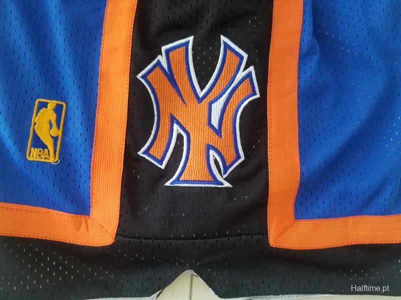 New York 1996-97 Throwback Classics Basketball Team Shorts