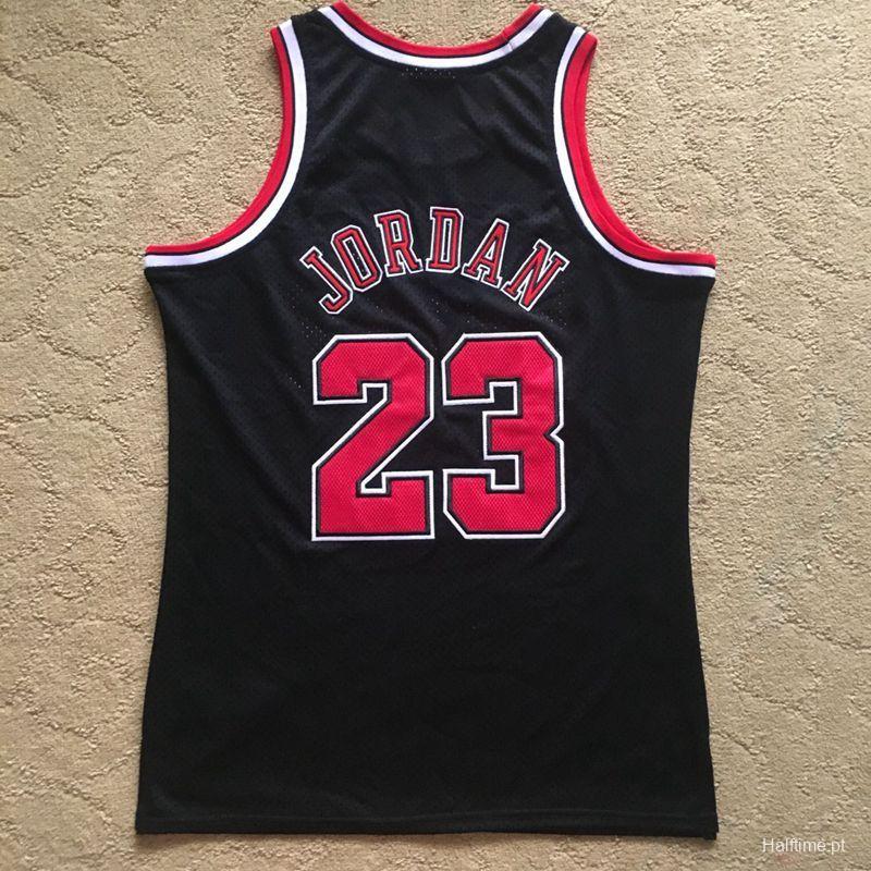 Men's Michael Jordan Black Retro Classic Team Jersey