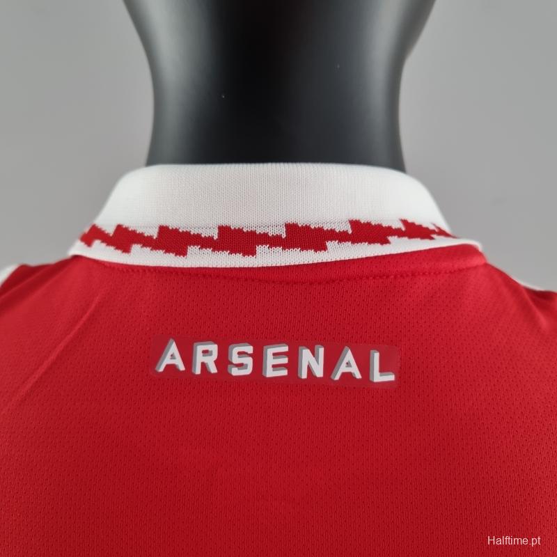 22/23 Arsenal Home Kids SIZS:16-28 Soccer Jersey