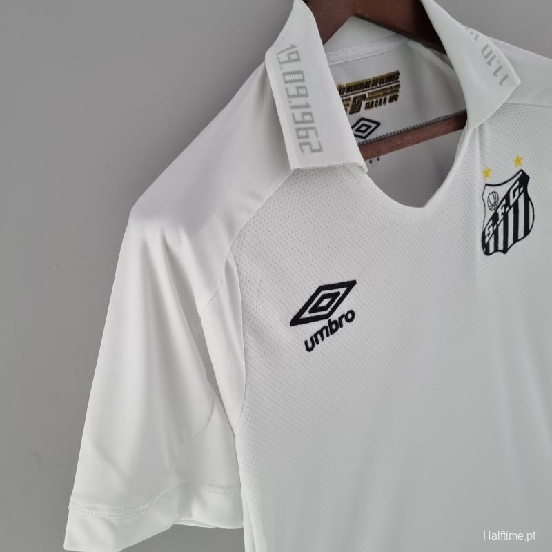 22/23 Santos Home Soccer Jersey