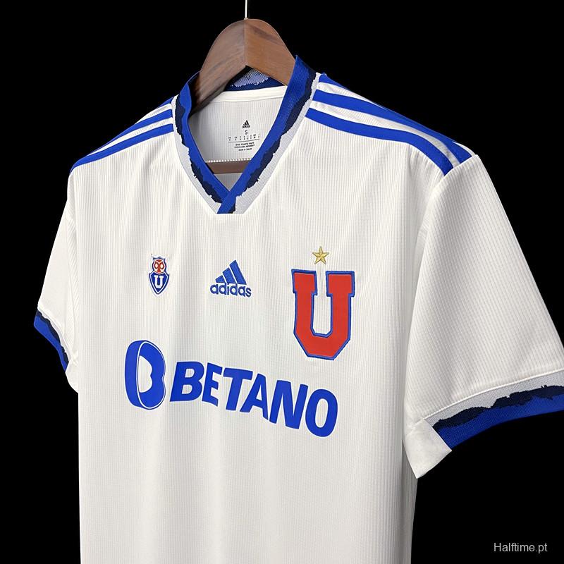 22/23 University Of Chile Away  Soccer Jersey