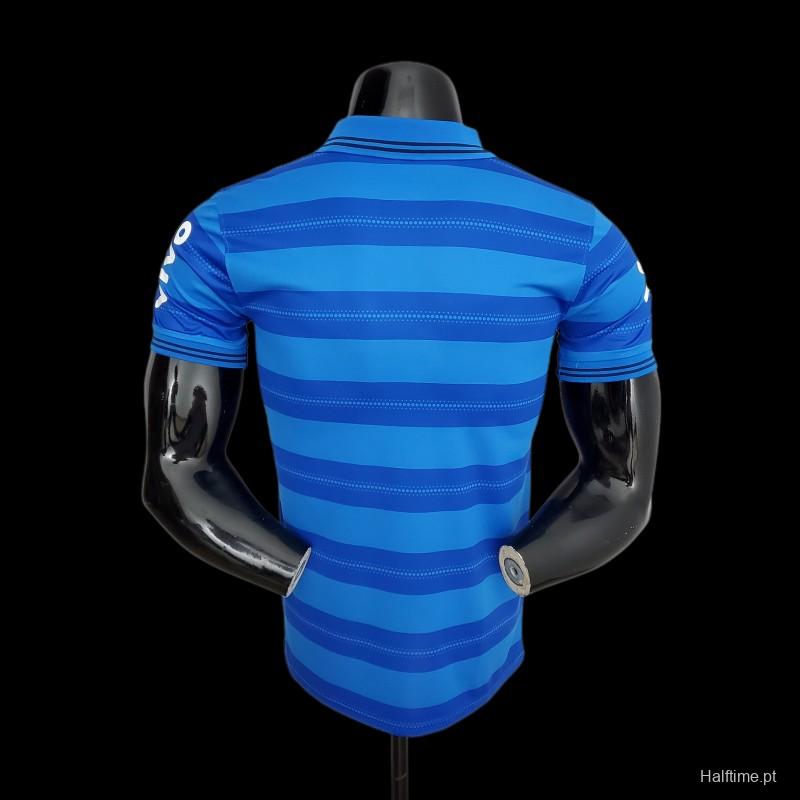 2022 Brazil POLO Blue Stripe