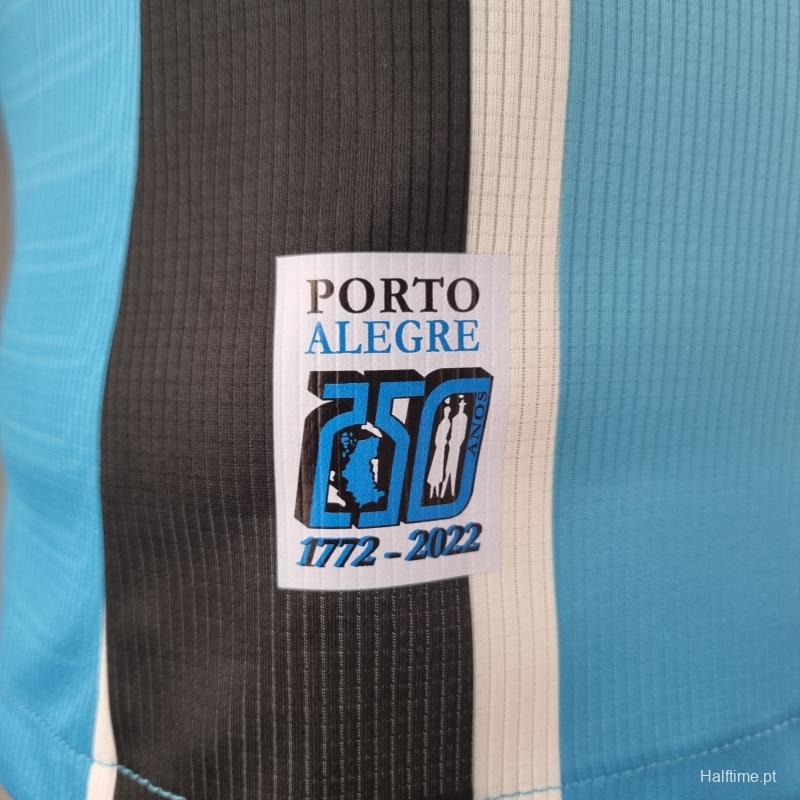 Player Version 22/23 Gremio Home  Soccer Jersey