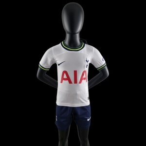 22/23 Kids Kit Tottenham Hotspur Home 16-28 Soccer Jersey