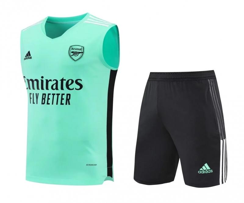 22/23 Arsenal Pre-match Training Jersey Green Vest