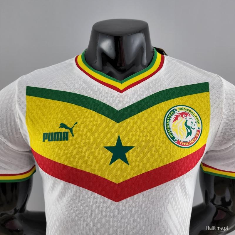 Player Version 2022 Senegal Home Soccer Jersey