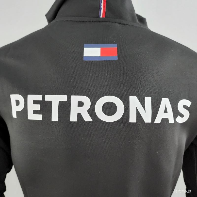 2022 F1 Mercedes AMG Petronas Black Jacket #0001