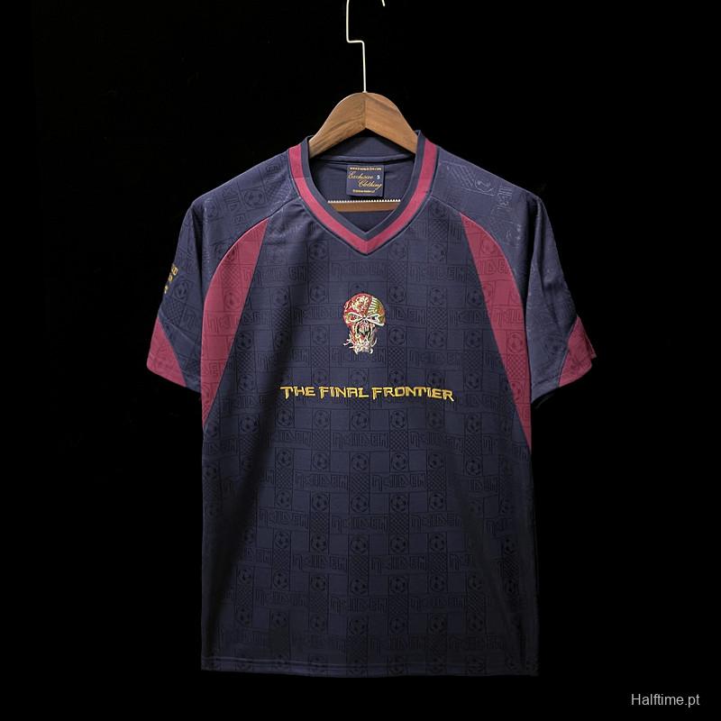 Retro 2010 West Ham Iron Maiden Home Soccer Jersey