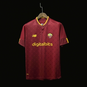 22/23 Roma Home Soccer Jersey