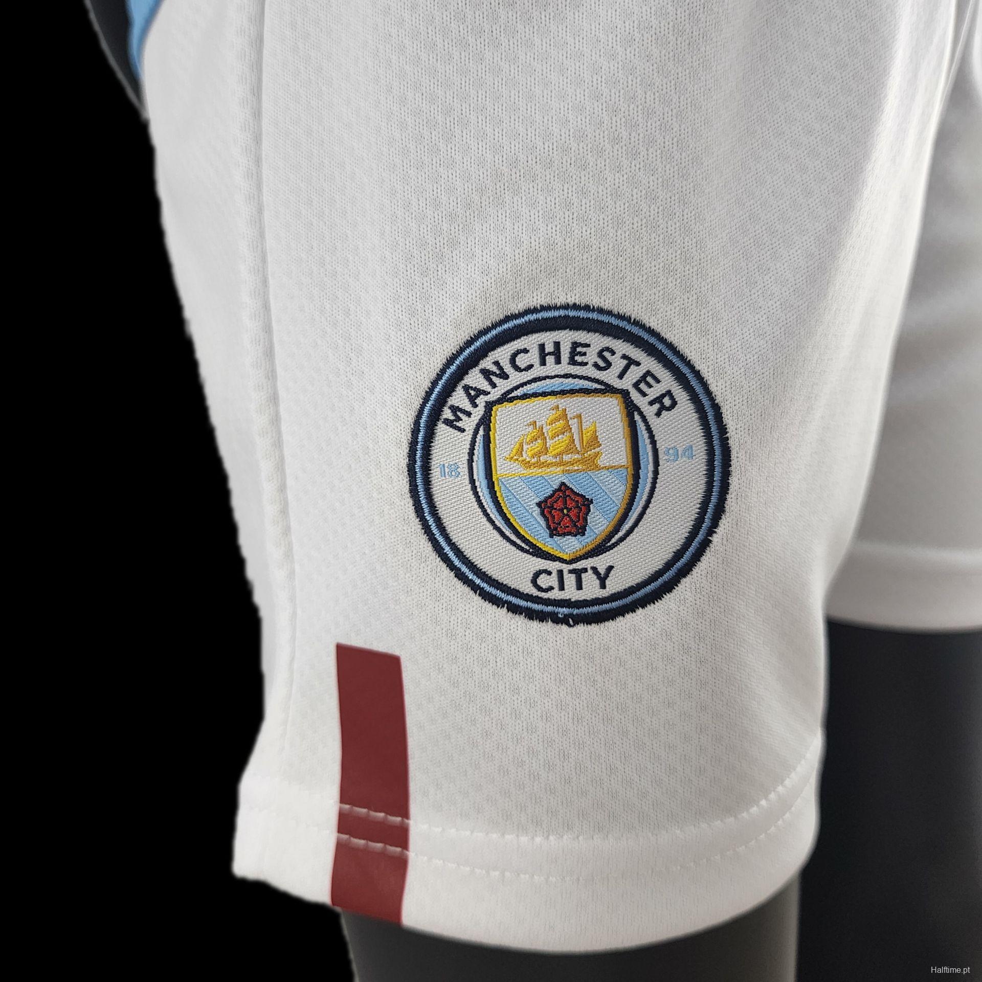 22/23 Kids Kit Manchester City Home Size：16-28 Soccer Jersey