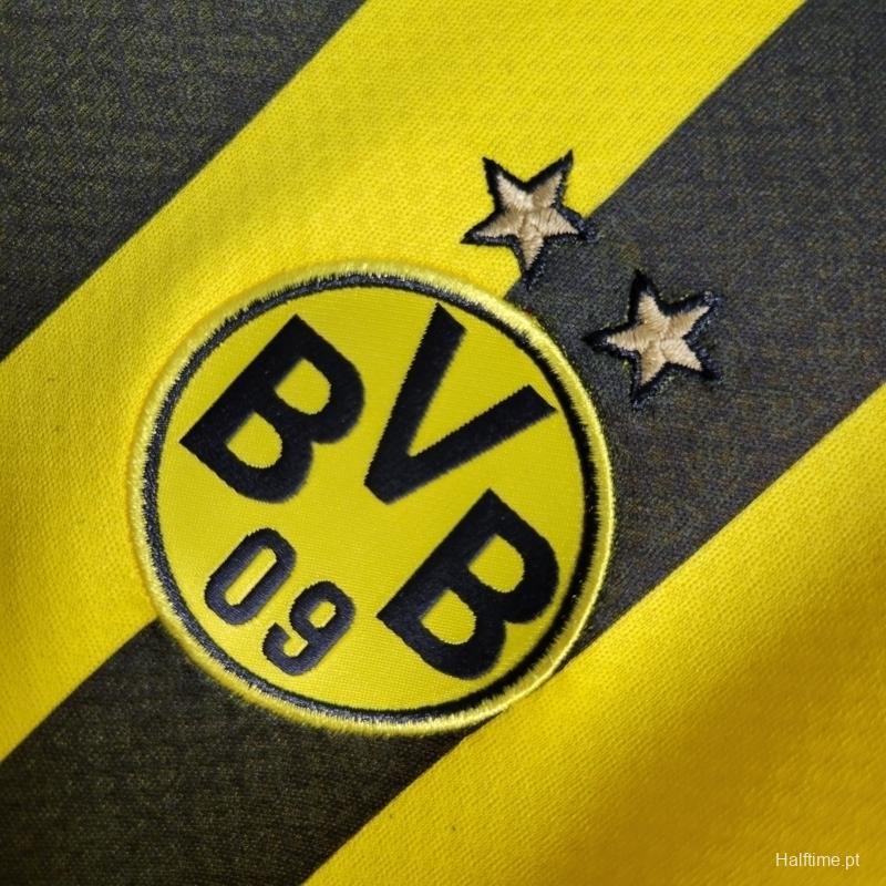 22/23 Woman Borussia Dortmund Home Soccer Jersey