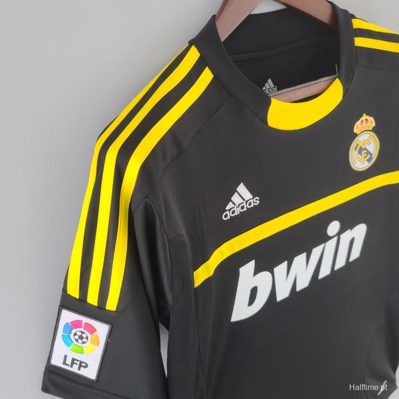 Vintage Real Madrid 11/12 Goalkeeper Black Jersey