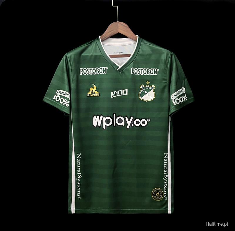 22/23 Colombian Deportivo Cali Home Soccer Jersey