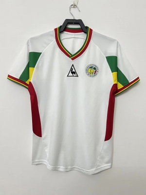 Retro 2002 Senegal White Jersey