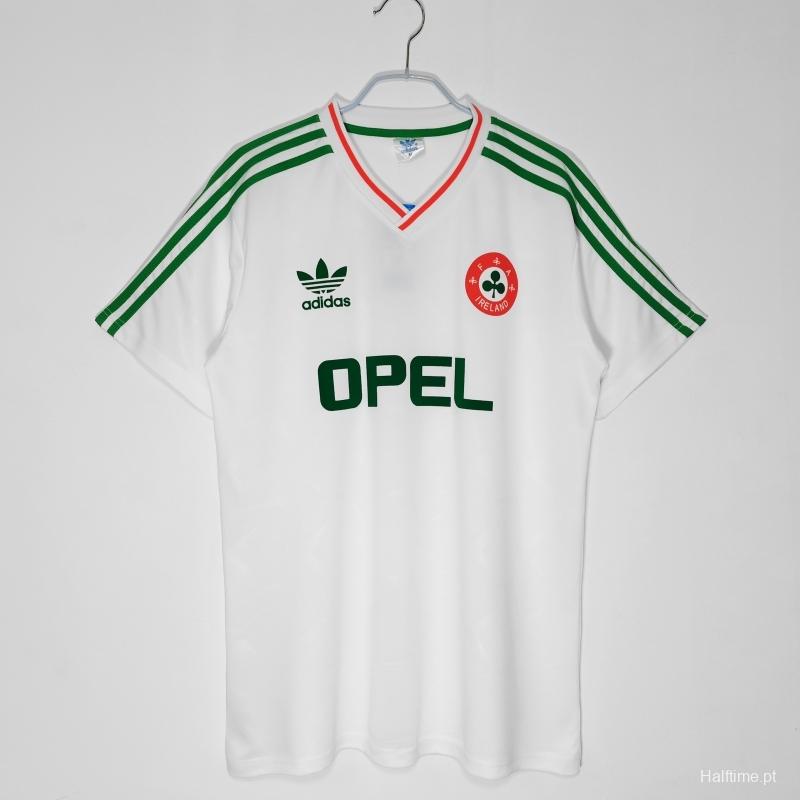 Retro 1990/92 Ireland Away Soccer Jersey