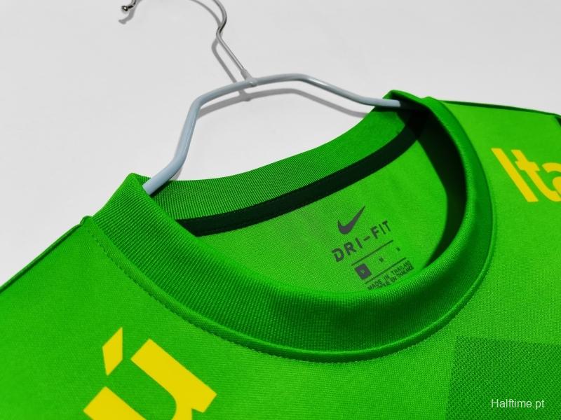 Retro 2020 Brazil Green Training Jersey