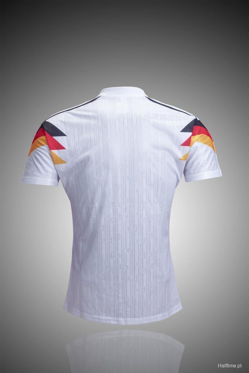 Retro 1990 Germany Home Soccer Jersey