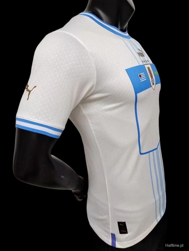 Player Version 2022 Uruguay Home Soccer Jersey