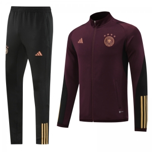 2022 Germany Wine Full Zipper Tracksuit