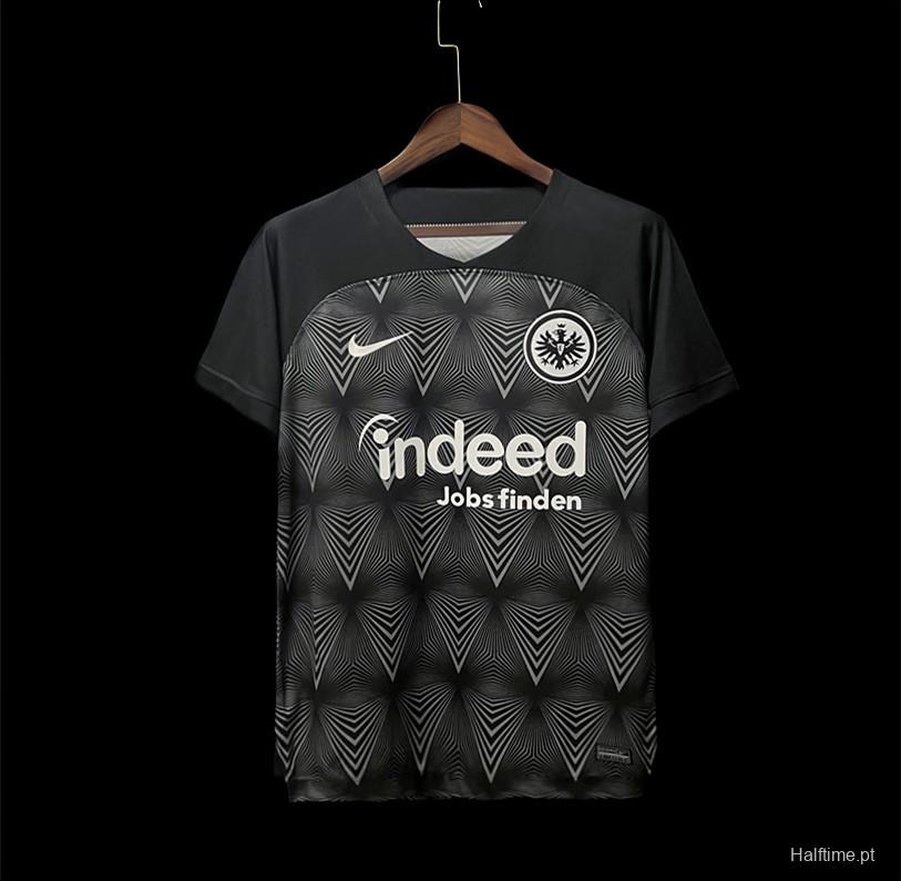 22/23 Eintracht Frankfurt Away Black Jersey