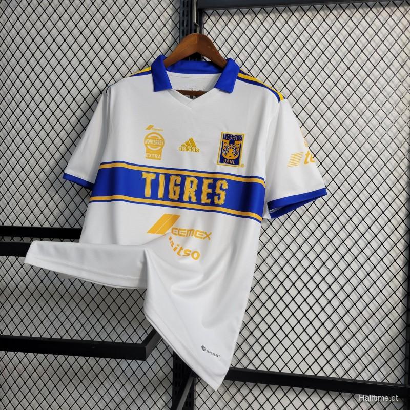 22-23 Tigres UANL Third White Jersey