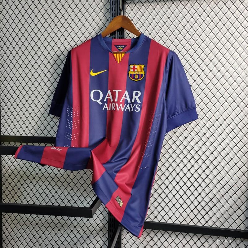 Retro 2014/15 Barcelona Home Jersey