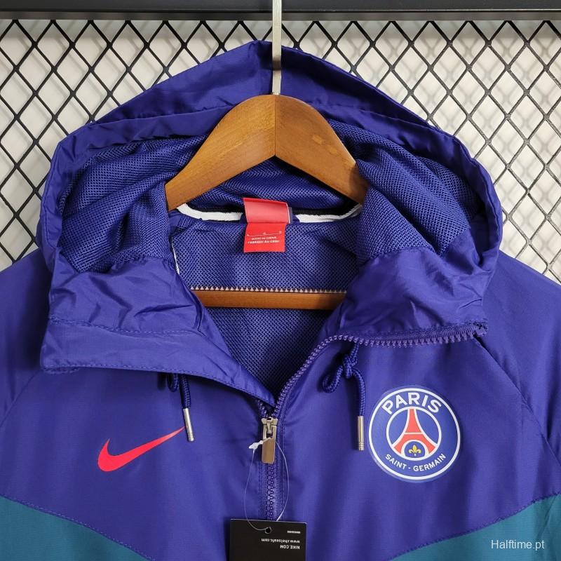 2223 PSG Blue Navy Windbreaker