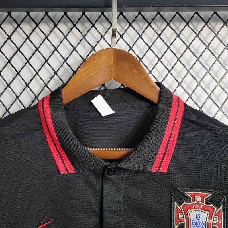 23-24 PORTUGAL BLACK POLO Jersey