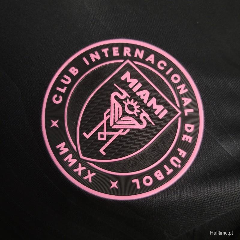 Player Version 23-24 Inter Miami Away Black Jersey