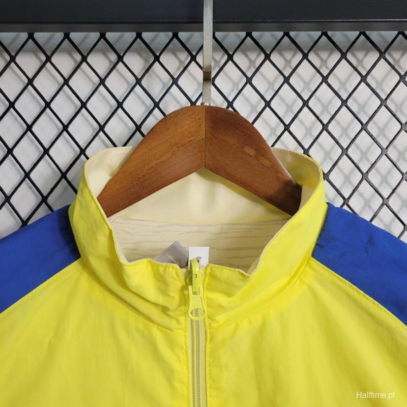 23-24 Windbreaker Al-Nassr FC Reversible Jacket