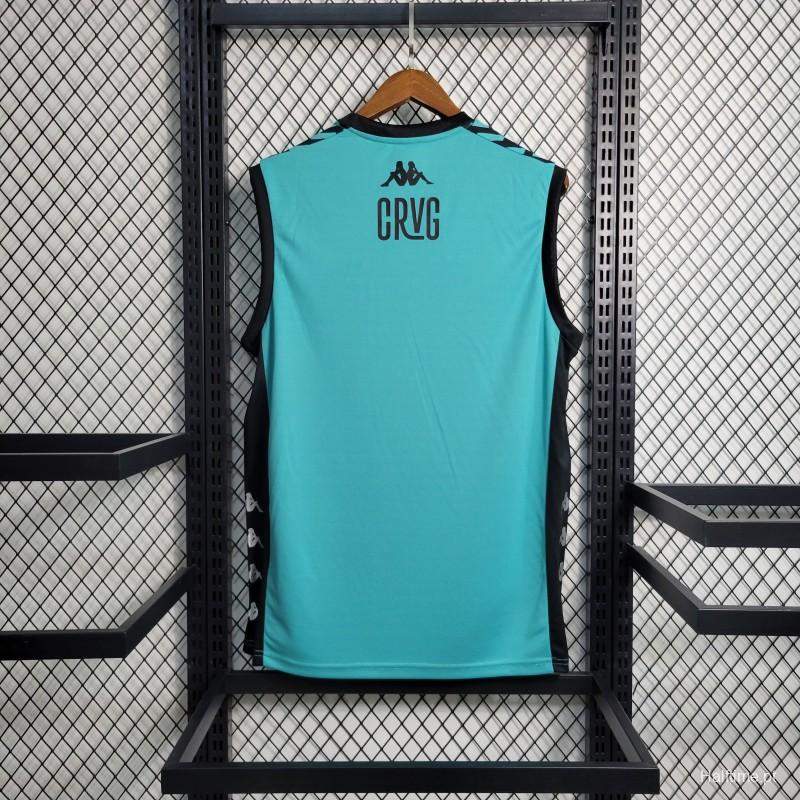 23-24 Vasco Da Gama Training Green Vest Jersey