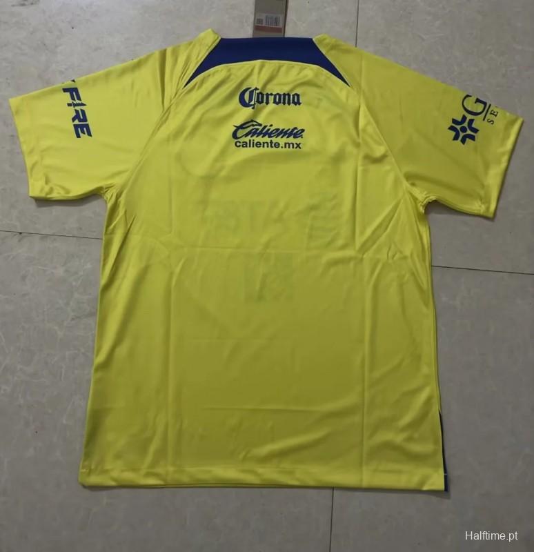 23/24 Club America Yellow Training Jersey