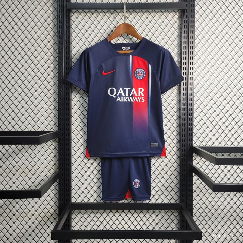 23-24 Kids PSG Home Jersey