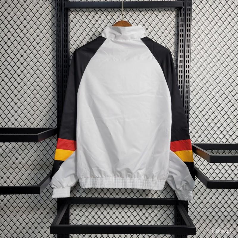 2023 Germany White Windbreaker