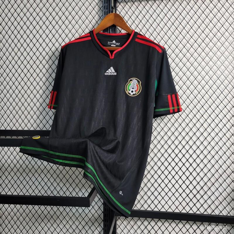 Retro 2010 Mexico Away Black Jersey