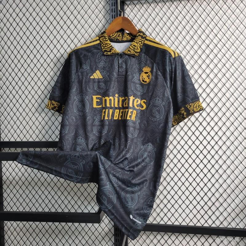 23-24 Real Madrid Black Concept Edition Jersey