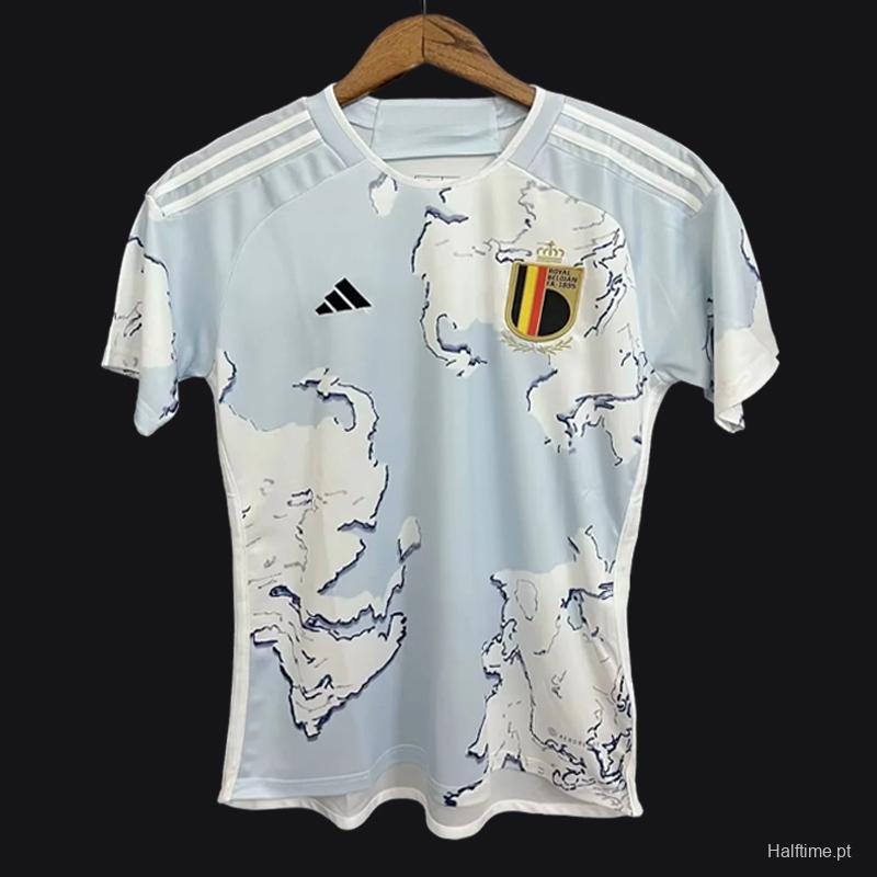 2023 Belgium Light Blue Women Jersey