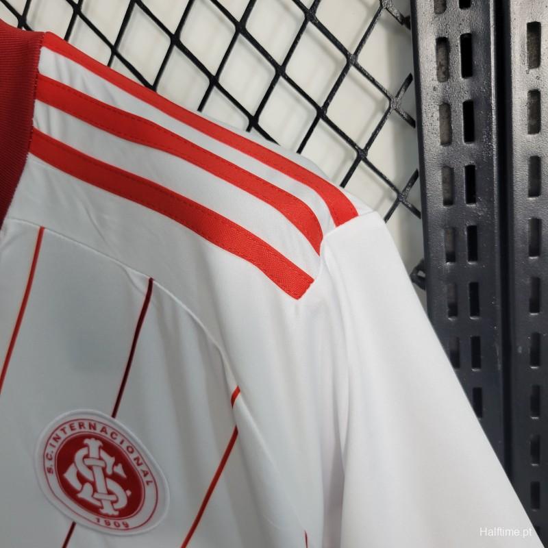 23-24 SC Internacional Away White Jersey