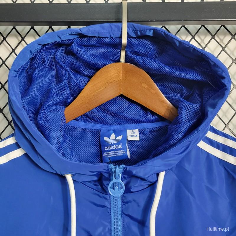 23-24 Windbreaker Yokohama F. Marinos Blue Windbreaker