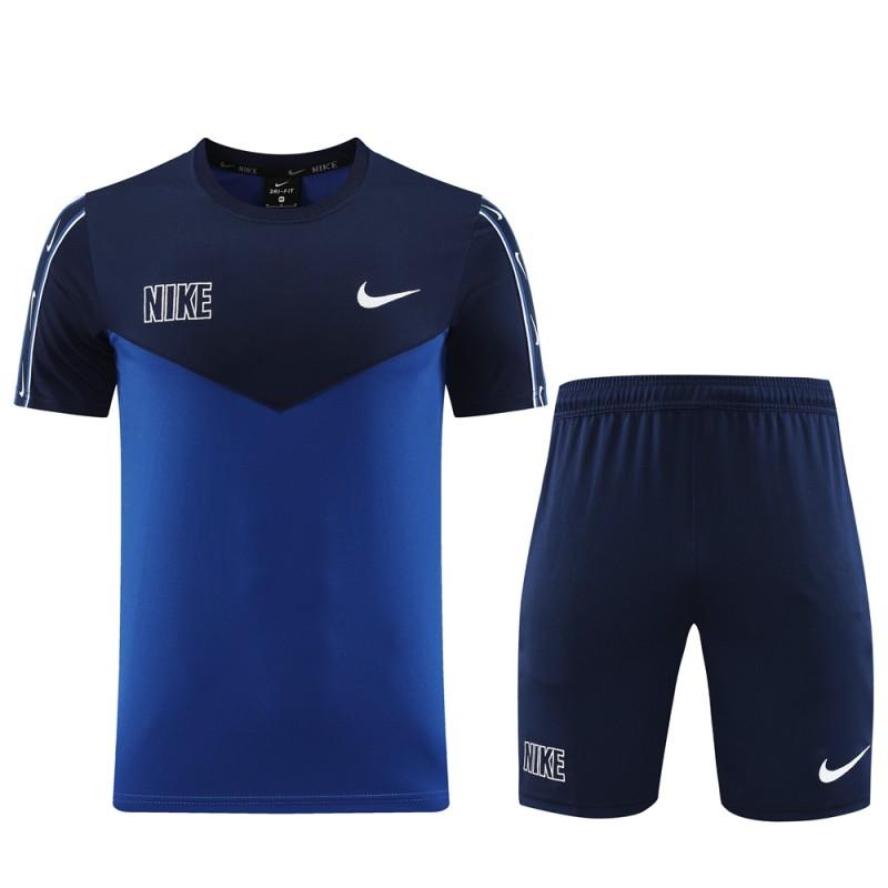 23/24 NIKE Black/Blue Red Short Sleeve Jersey+Pants