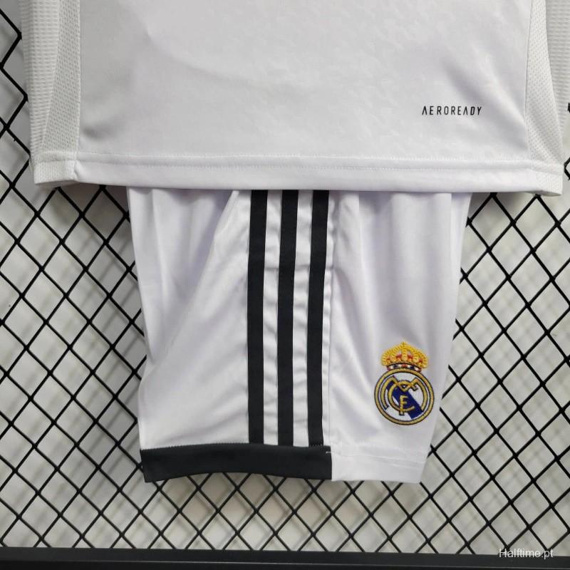 24/25 Kids Real Madrid Home Jersey