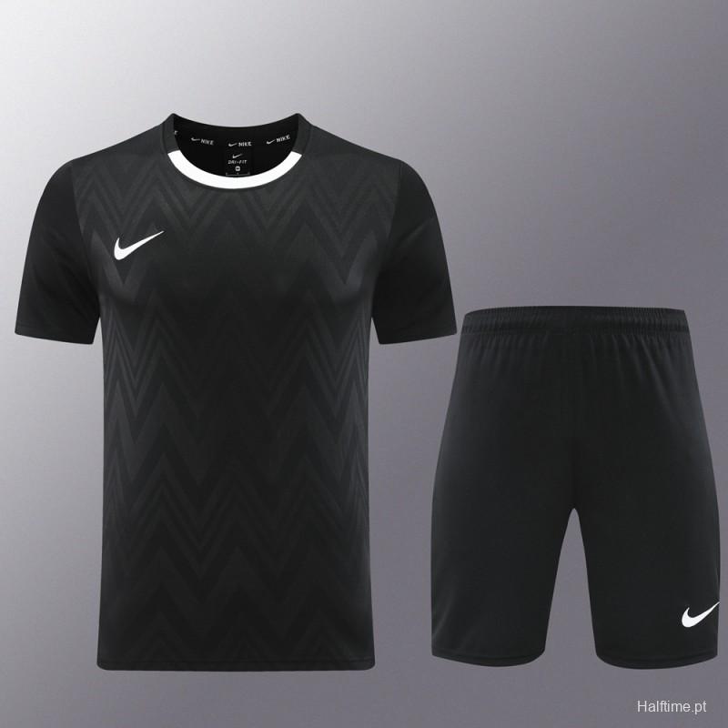 24/25 Nike Black Short Sleeve Jersey+Shorts