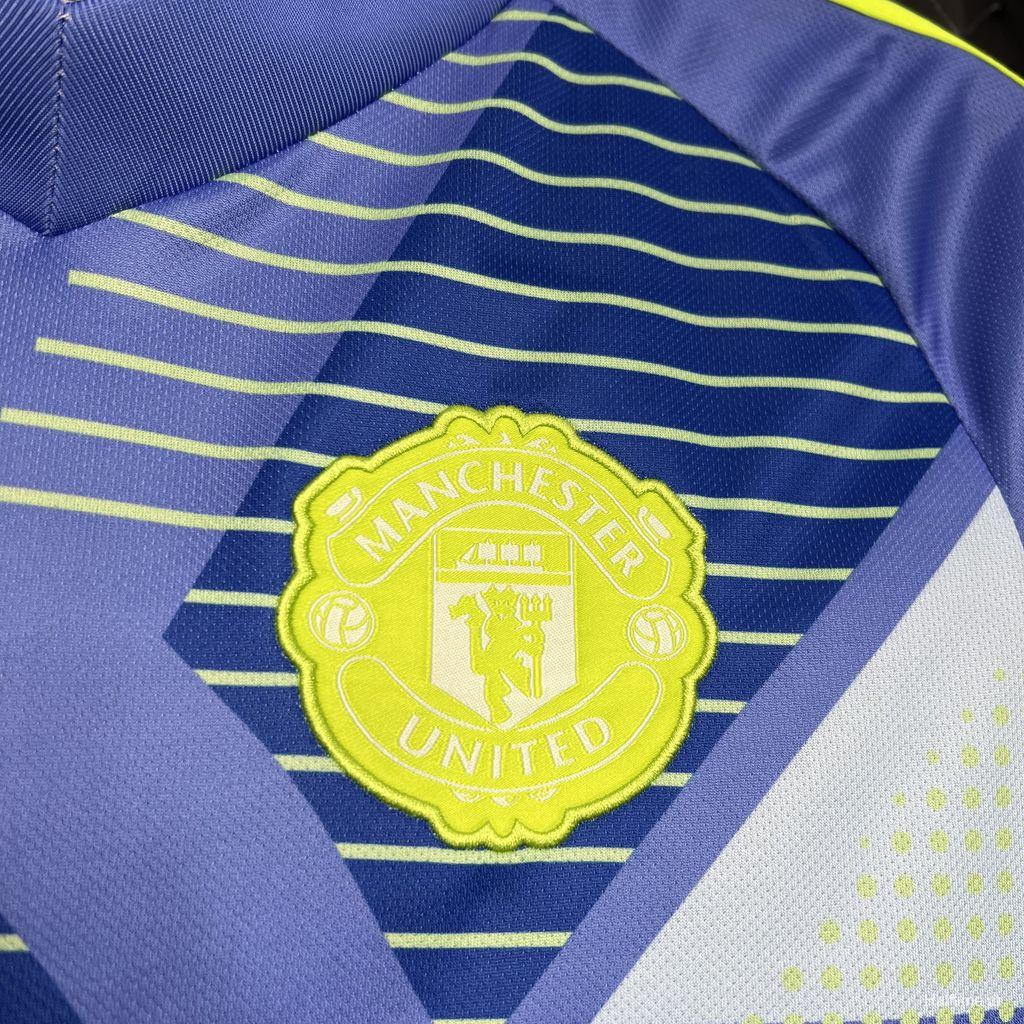 24/25 Manchester United Home Purple Goalkeeper Jersey