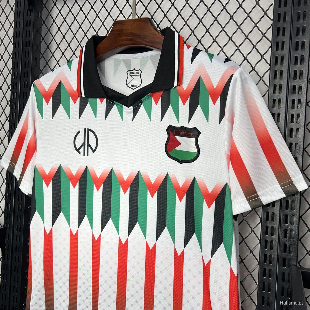 24/25 CD Palestino x Hypepeace White Jersey S-XXXXL