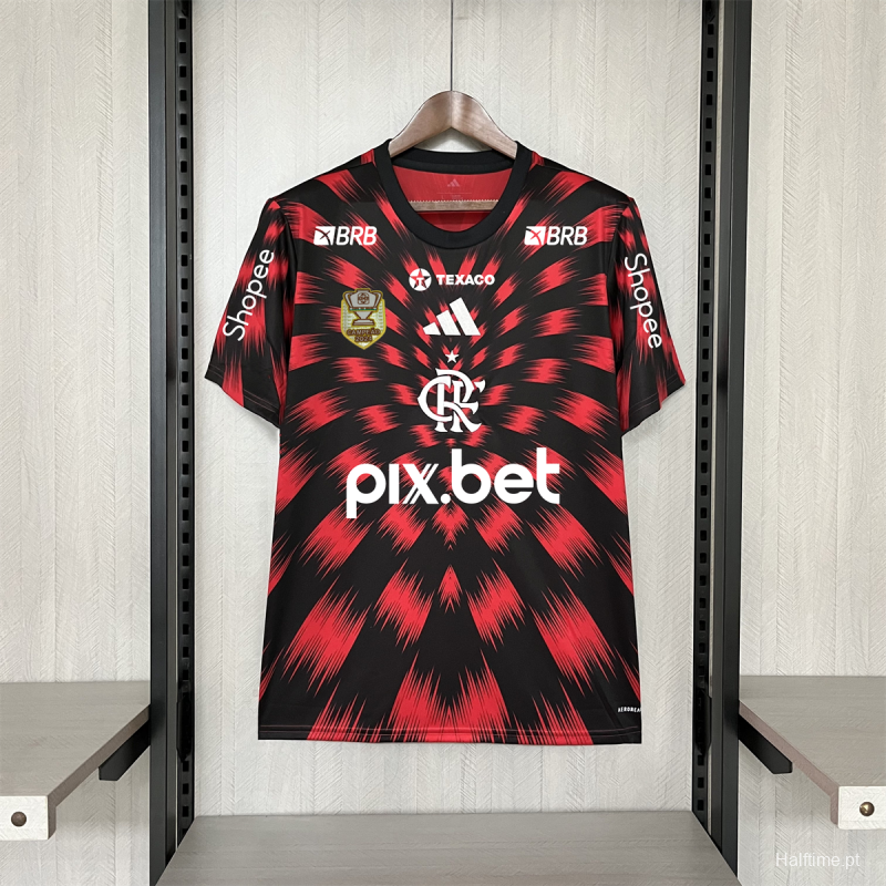 25/26 Flamengo Pre-match All Sponsor S-XXXXL