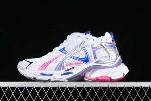 Balenciaga Runner Kith Four Color Retro Casual Sneakers - W3RMU9554