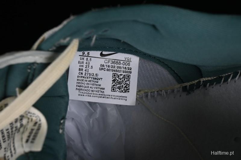 Nike SB Dunk Low Stussy Collaboration Beige Green Mini Swoosh Anniversary Custom Low-Top Casual Sneakers - CF3688-006