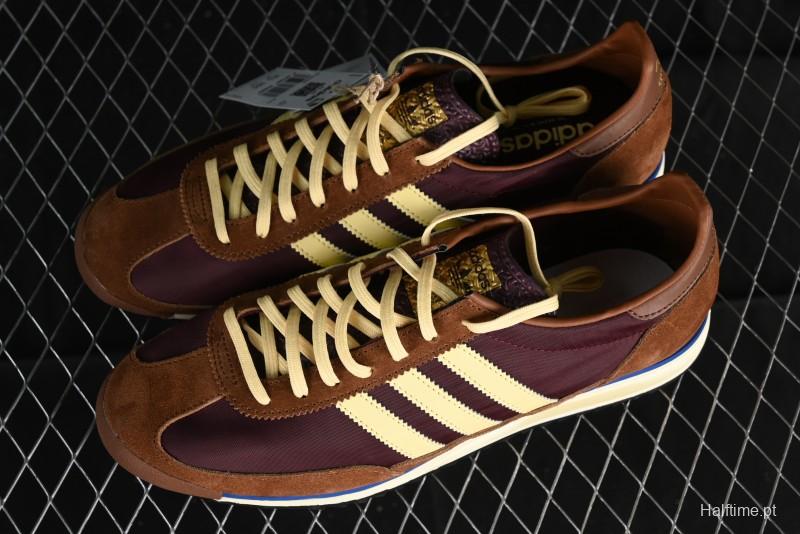 Adidas Originals SL 72 Retro Running Shoes with Ecotex Tongue and EVA Midsole - IE3425