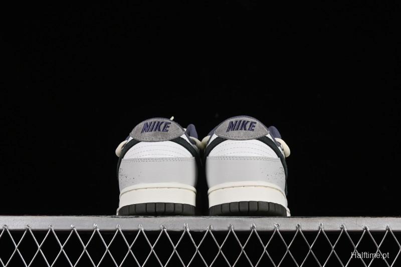 Nike Dunk Low SE Bubble Jellyfish Grey Island SB Strap Low-Top Casual Skate Shoes - FJ4188-100