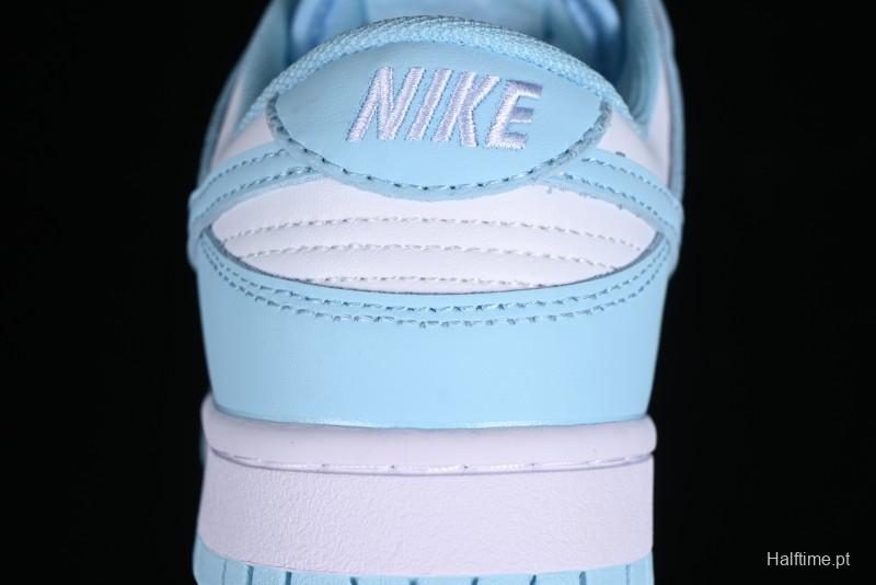 Nike Dunk Low Retro SB Casual Sneakers in Ice Blue Colorway - DV0833-104